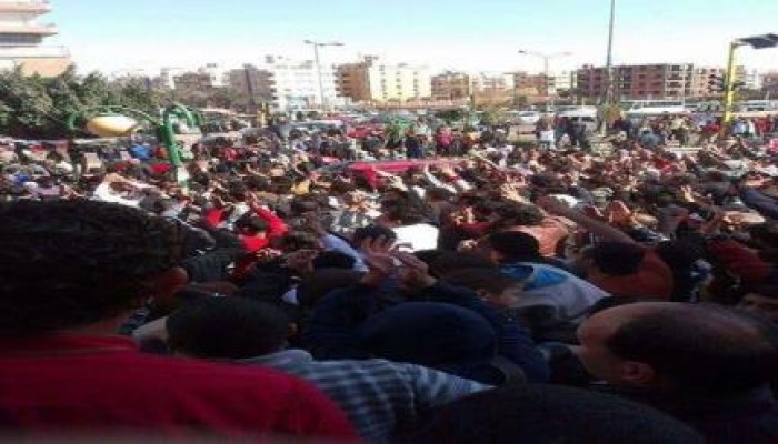 انتفاضة ثورية جديدة في  مدينه 6 أكتوبر في مليونية أسبوع الشعب يستكمل ثورته