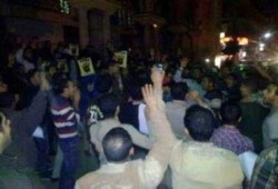 الغربية.. ثوار طنطا يقطعون شارع البحر ردًا على بلطجة الانقلاب