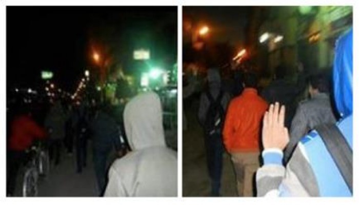 متظاهرو الإسماعيلية يهتفون:بالطول والعرض هنجيب السيسي الأرض