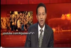 بالفيديو بالفيديو مذيع الجزيرة يغسل مها أبو بكر علي الهواء