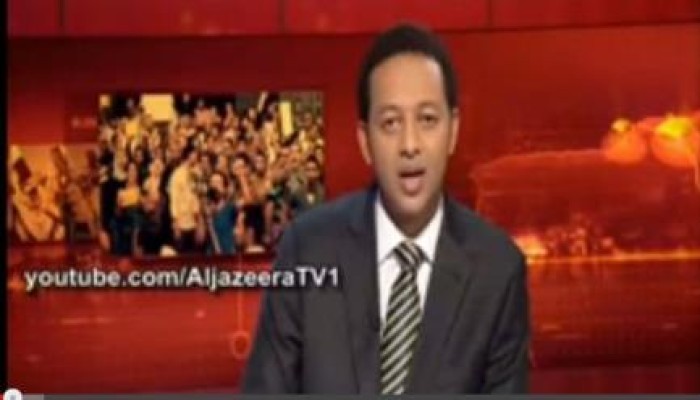 بالفيديو بالفيديو مذيع الجزيرة يغسل مها أبو بكر علي الهواء