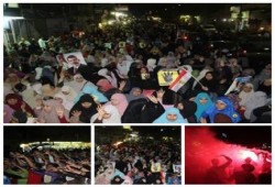 3 مسيرات من شبرا وعين شمس والمطرية في ذكرى تنحي المخلوع