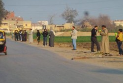 البحيرة: سلسلة بشرية على طريق الدلنجات ضد الانقلاب العسكري الدموي