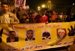 مسيرة ليلية لشباب بلا تيار بقرية ذات الكوم بالجيزة ضد الانقلاب العسكري