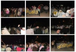 وقفة احتجاجية لقبائل ‫سيناء‬ للمطالبة بوقف الحملة ‫العسكرية‬