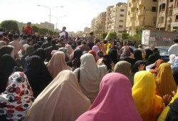 " مليونية رابعة أيقونة الثورة " مدينة السادس من  أكتوبر تنتفض بسيل من الثوار