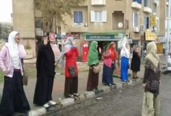 حرائر الشيخ زايد ينتفضن فى اسبوع ((رابعة ايقونة الثورة ))