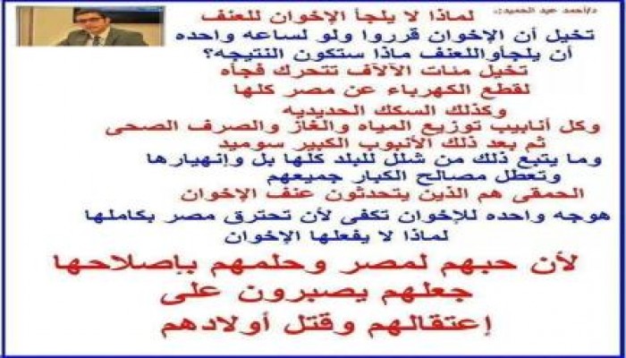 لماذا لم يلجأ الإخوان للعنف