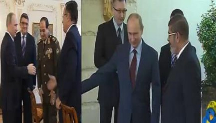 شاهد كيف أذل السيسي مصر وأهان كرامتها (فيديو)