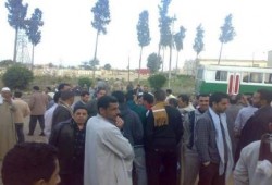 إضراب عمال غزل المحمودية للمطالبة بالحد الأدنى