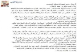 ممدوح الولى : 7 مليار جنية نقص الحصيلة الضربية خلال نصف عام من الانقلاب