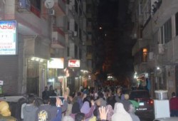 مسيرة حاشدة لرفض الانقلاب تطوف شوارع العصافرة بحري