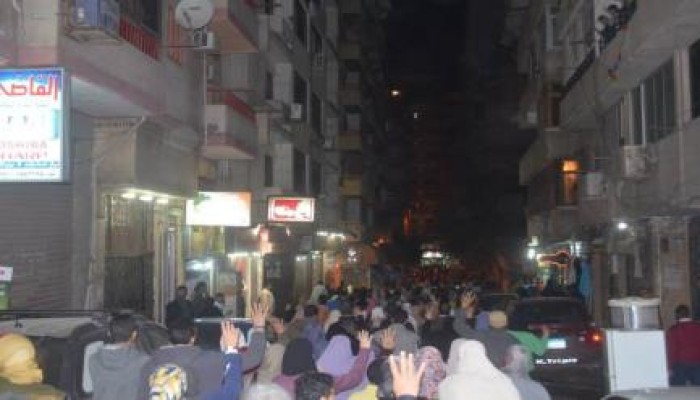 مسيرة حاشدة لرفض الانقلاب تطوف شوارع العصافرة بحري