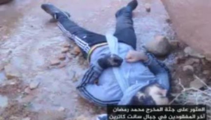 العثور على جثة المخرج محمد رمضان آخر المفقودين بسانت كاترين