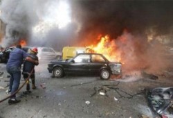 "لبنان" .. 6 قتلى وإصابة 129 في انفجار بالضاحية الجنوبية ببيروت