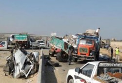 مصرع 6 وإصابة العشرات في حادث مروري بالفيوم