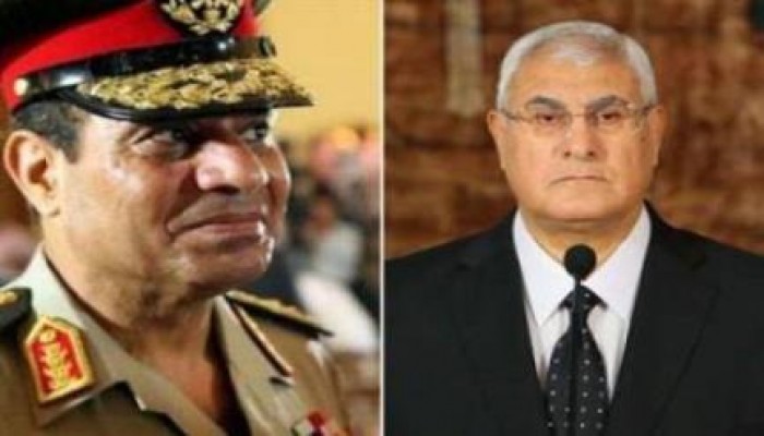 السيسي يقترح رشوة مساعديه.. ومنصور يصدر قراراً جمهورياً بـ "ميدالية 30 يونيو"!