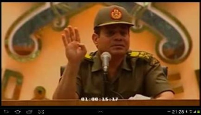 السيسي في تسريب جديد: الجيش ليس مهمته مجابهة ومكافحة الإرهاب (فيديو)