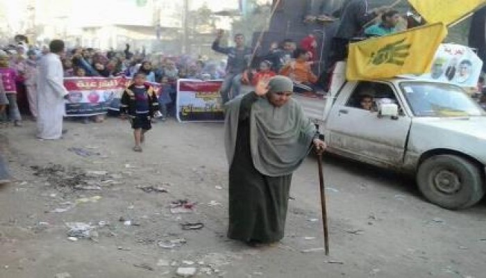 صورة اليوم :  للصمود عنوان "المرأة المصرية"
