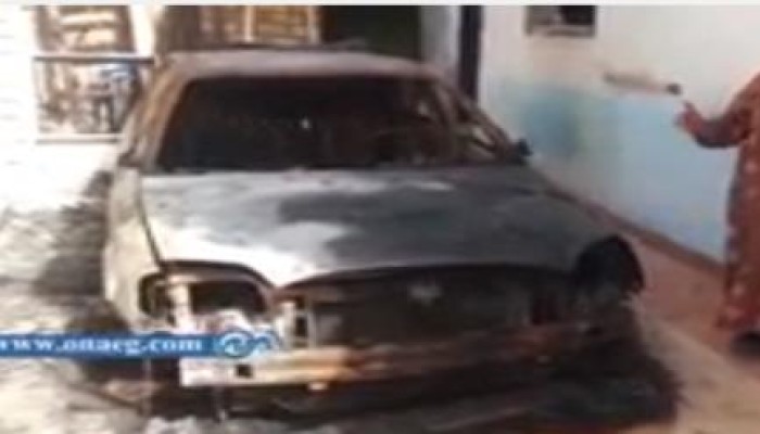 بالفيديو.. رغم التشديدات الأمنية مجهولين يحرقون منزل و سيارة 3 مخبرين أشقاء بالإسماعيلية