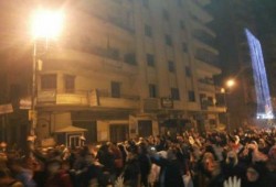 بالصور.. مسيرتان لرفض الانقلاب العسكري بالدقهلية قرب منتصف الليل