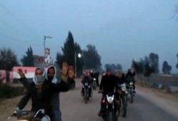 مسيرة دراجات بخارية صباحية بالإسماعيلية رفضا للانقلاب العسكرى الدموى