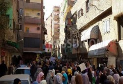تظاهرة صباحية حاشدة لثوار المعادي