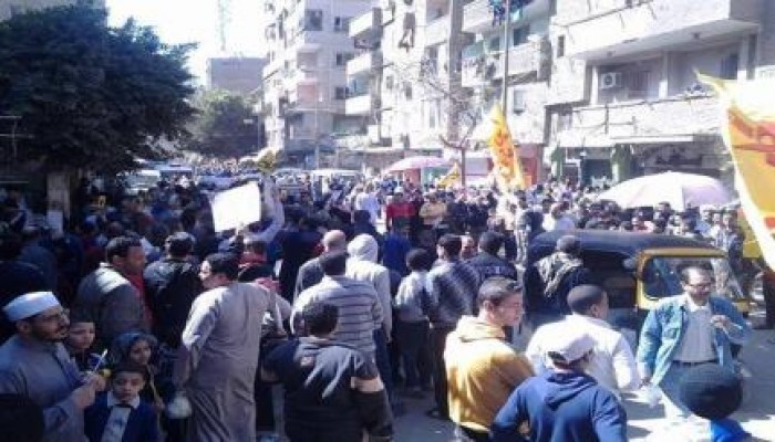 "لن يحكمنا الفسدة": مسيرة حاشدة تنطلق من مسجد الحصرى بـ 6 أكتوبر