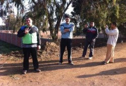 "لن يحكمنا الفسدة"بالصور سلاسل بشرية دعما للشرعية في مركز سمنود بالغربية