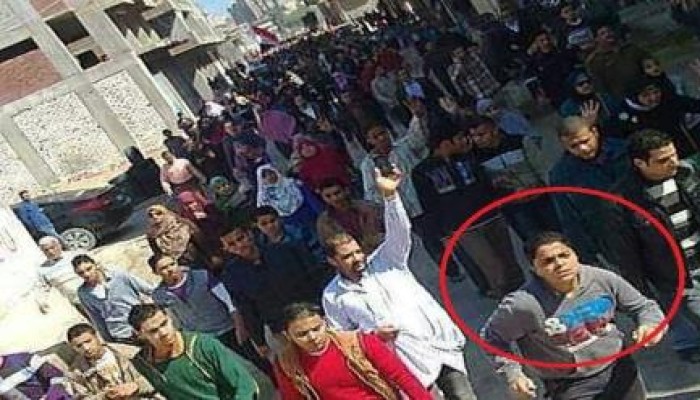 "لن يحكمنا الفسدة"  الصورة الاخيرة للشهيد عبد الرحمن مصدق قبيل استشهادة