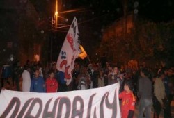 البحيرة: مسيرة ليلية لطلاب ضد الانقلاب بحوش عيسى رفضاً للانقلاب