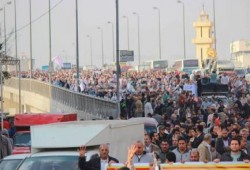 حشود مهولة في تشييع جنازة الطالب "عبد الرحمن مصدق" في الإسكندرية