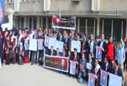 حفل تخرج دفعة بطب طنطا يتحول لفعالية ضد العسكر