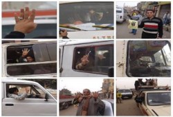 الجيزة: سلسلة بشرية صباحية لحركة 7 الصبح بمزغونة بمركز البدرشين