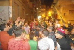 شباب أسيوط الثائر يمنع قوات الانقلاب من اعتقال الثوار