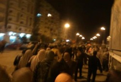 بالصور: مسيرة حاشده من أمام بسكو مصر بـ"العوايد" تنديدا بمجازر الانقلابيين