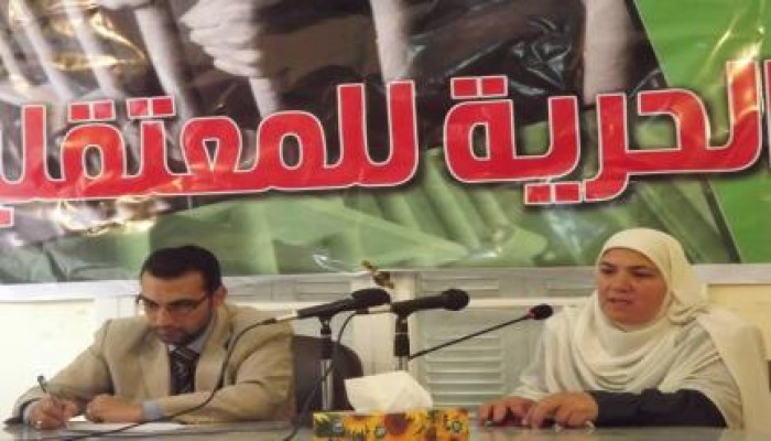 بالصور مركز الشهاب يعقد مؤتمرا صحفيا بعنوان "مرضي رهن الاعتقال"