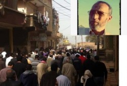 جنازة مهيبة للمهندس محمود عبد الهادي الشهيد الذي توفي داخل معتقل الانقلاب