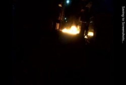 مجهولون يضرمون النار في سيارة وكيل البحث الجنائي بالمنوفية