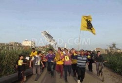 مارثون رياضي لشباب ضد الانقلاب بكفر الدوار رفضًا لممارسات سلطة الانقلاب