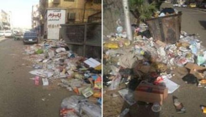 أسوان تتحول لمقلب قمامة ومسئولي الانقلاب في غيبوبة