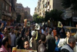 " لن حكمنا الصهاينة والأمريكان"  مسيرة حاشدة من مسجد النور المحمدي بالمطرية