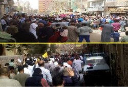 مسيرتان حاشدتان بالمنيا في نفس التوقيت "لن يحكمنا الصهاينة والأمريكان"