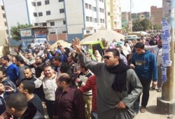 لن يحكمنا الصهاينة والأمريكان   مسيرة حاشدة داعمة للشرعية في مدينة زفتي