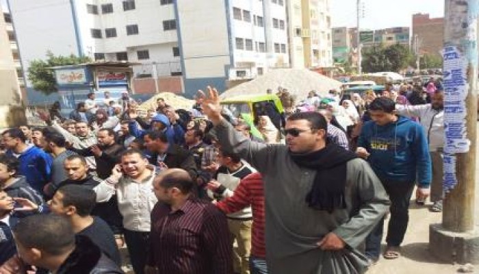 لن يحكمنا الصهاينة والأمريكان   مسيرة حاشدة داعمة للشرعية في مدينة زفتي