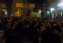 بالفيديو: مسيرة ليلية رافضة للانقلاب بقرية سنبخت بمركز اجا دقهلية