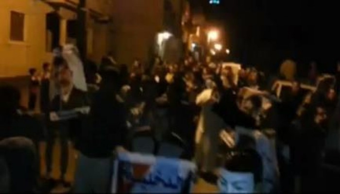 البحيرة: مسيرة "ليلية" حاشدة لتحالف دعم الشرعية بمركز دمنهور