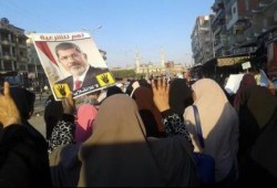 متظاهرو القنطرة بالإسماعيلية يهتفون:عمر الظلم ماقوم دولة