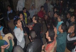 مسيرة ليلية لأولتراس نهضاوى بميت غمر بالدقهلية