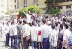 حصاد يوم الأثنين  10 / 3 / 2014 بكفر الشيخ فاعليات متواصلة منددة بالانقلاب